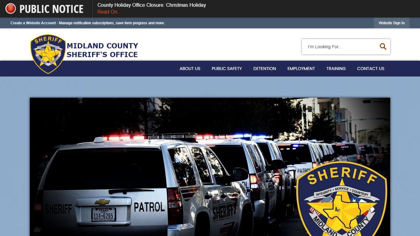 Sheriff's Office | Midland County, TX